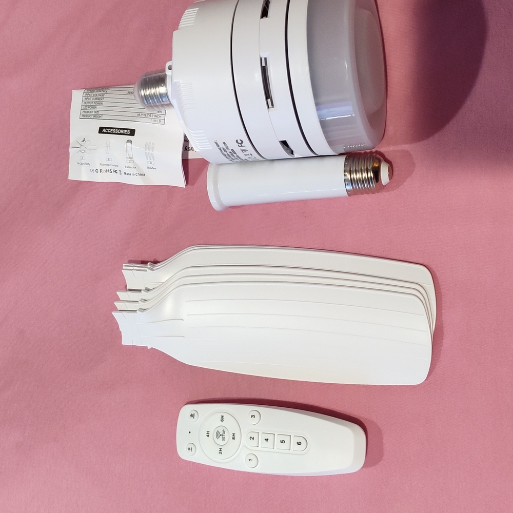 LED socket fan - Picture 2 of 5